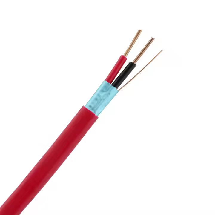 Fire-Resistant Alarm Wire&Cable – 1mm²/1.5mm² (18AWG/16AWG) 2-Core Shielded, EN 50200/BS 5839 Compliant-Picture1
