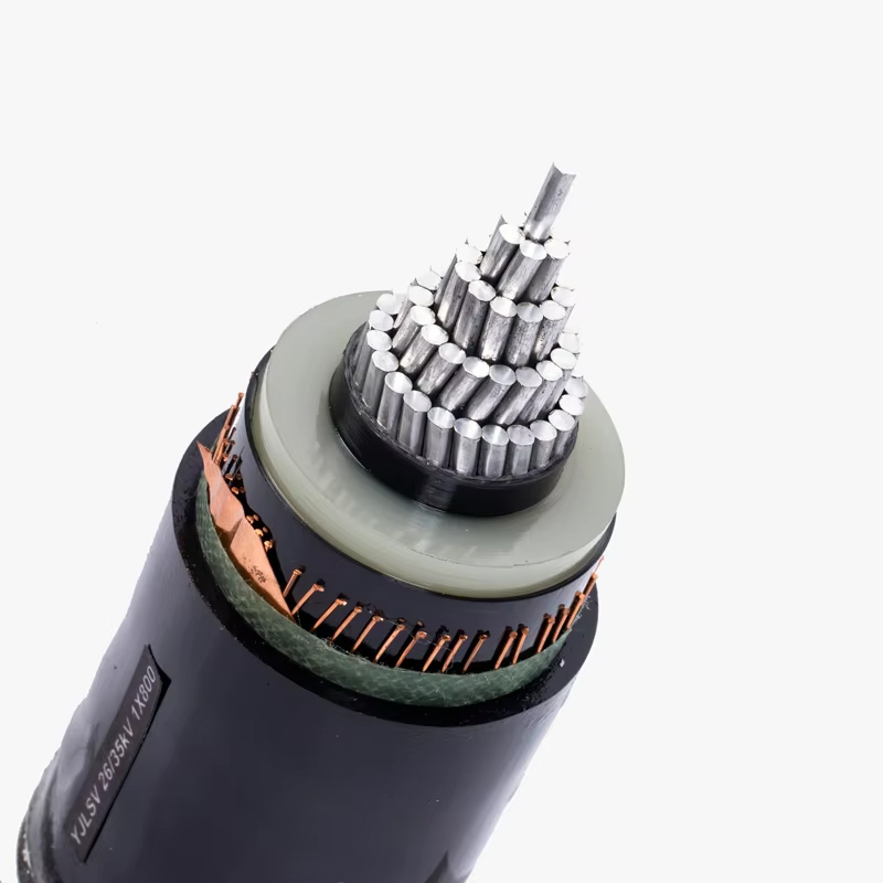Watertight Single Core Aluminium Power Cable-YJLSV 1×800mm², 26/35kV