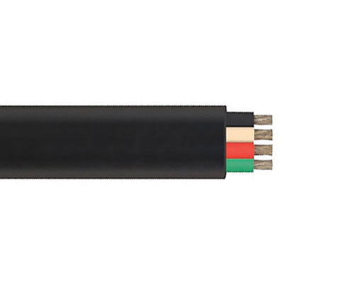 Type W 2000V Mining Cable – EPR/CPE 4-Conductor Flat, MSHA & ICEA Compliant, 90°C Flame Retardant-Picture1