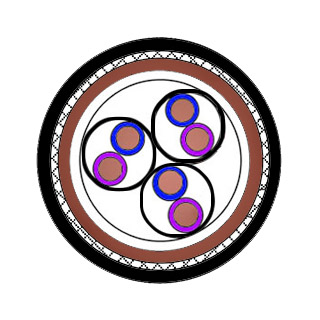 CHJP86 EMC Armored Marine Instrumentation Cable 250V | IEC 60092 Compliant | XLPE Insulation