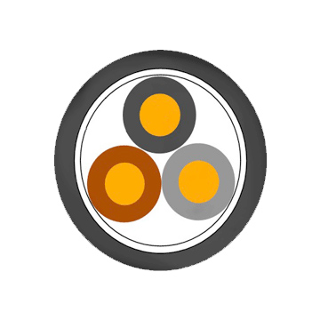 CJPF Unarmored Marine Power and Control Cable | 0.6/1kV | XLPE Insulated | IEC 60092