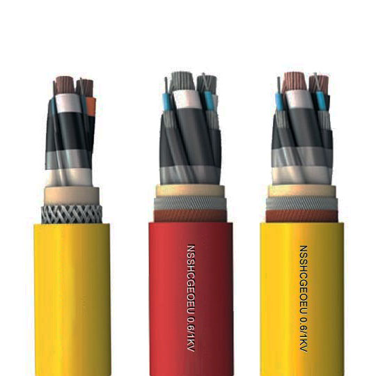 NSSHCGEOEU Coal Cutter Cable | Mining Machine Cable | VDE 0250 | High Mechanical Load