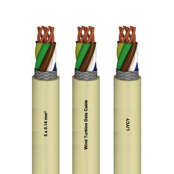 LiYCY Wind Data Cable | PVC Shielded Data Cable | Wind Turbine Data Transmission