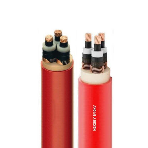 N2XSEY Power Cable 6/10kV | VDE 0276-620 XLPE Insulated PVC Sheath Cable