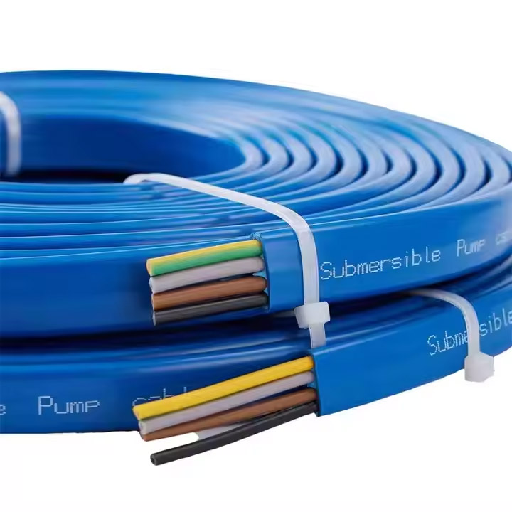 PVC Submersible Water Pump Cable | 450/750V Waterproof Cable | Underwater Pump Wire