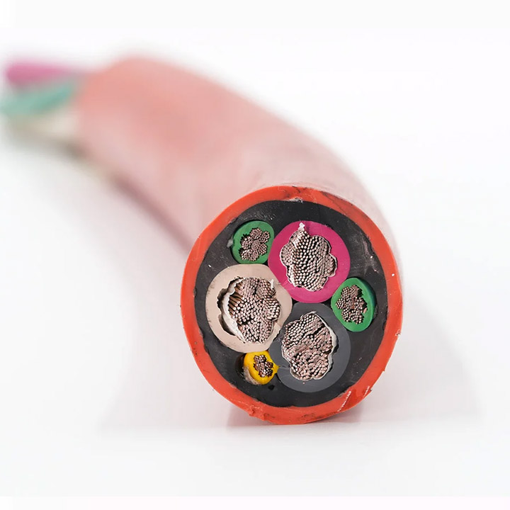 Type G-GC Power, Round Portable W/Ground-Check Cable (EPR/CPE 2000V, 90°C, 3 Conductors)-Picture1
