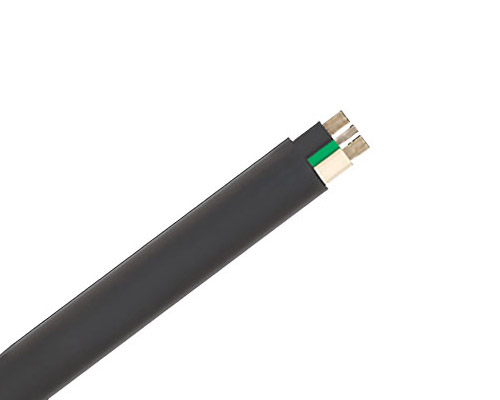 Type G Power, Flat Parallel Portable W/Ground Cable (EPR/CPE 2000V, 90°C, 2 Conductors)-Picture1