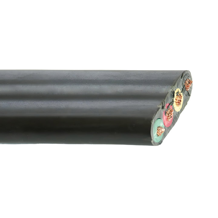 Submersible Pump Cable – 600V – UL 83 THHN Flat Flexible Copper, PVC/Nylon Jacket