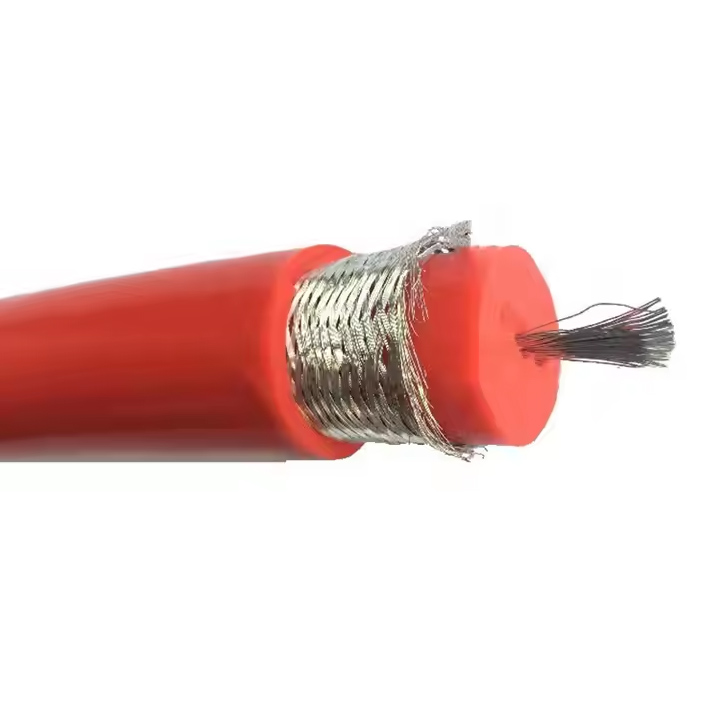 20KV-100KV Silicone High Voltage Cable | 1.5mm²-4mm² Braided Shield Wire for Automotive & Industrial (AC/DC Rated)-Picture1