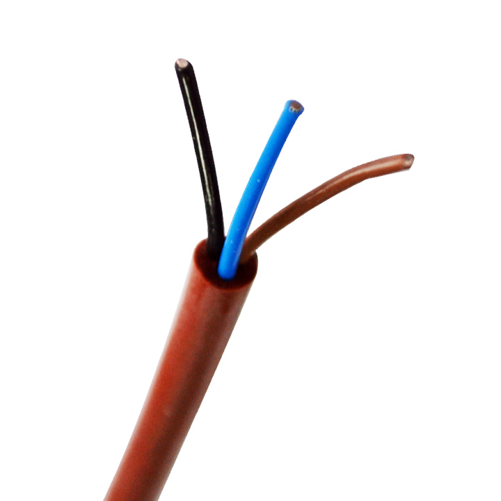FEP Insulated Silicone Jacket High Temp Wire | 3×20AWG 300/500V -60°C to +200°C | UL/CSA Certified