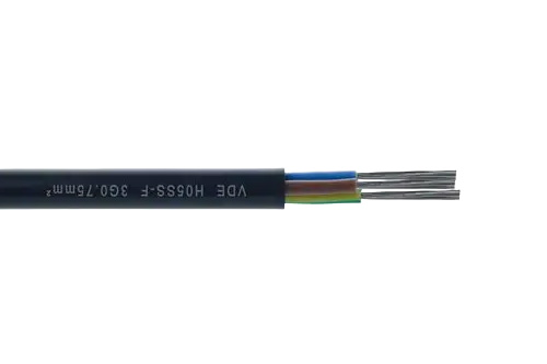 H05SS-F/H05SST-F Heat Resistant Silicone Rubber Cable | 180°C Multicore Industrial Cable-Picture1