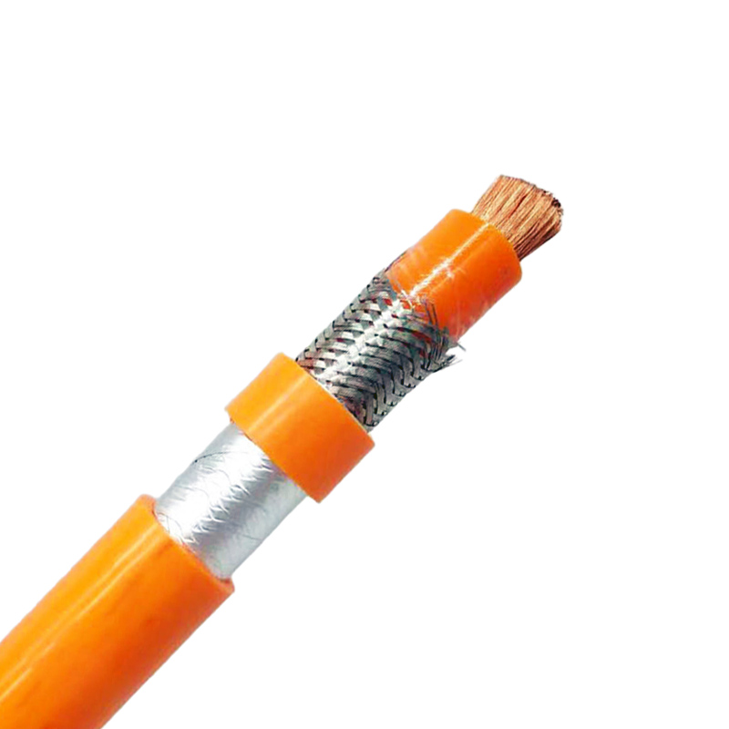 High Voltage DC Silicone Rubber Cable – Shielded, Halogen-Free, Copper Conductor for EVs-Picture1