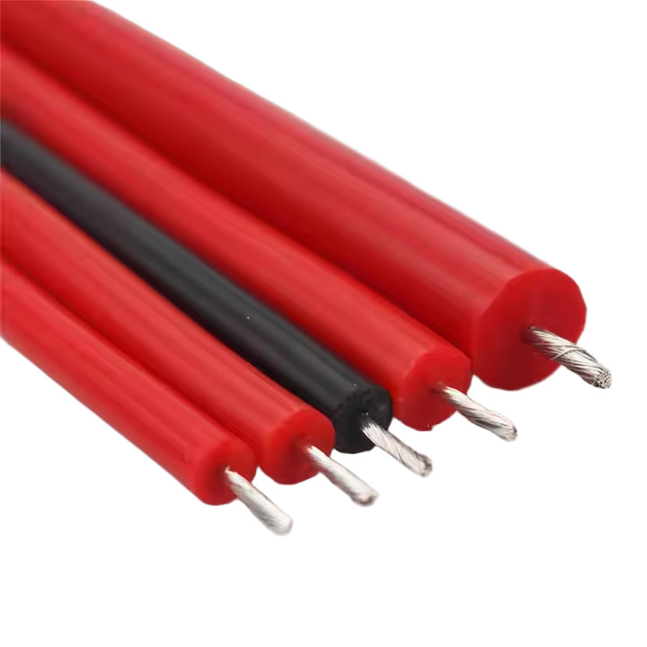 3-50kV High-Temperature Silicone Rubber HV Cable – Tinned Copper Conductor (-60°C to 200°C)-Picture1