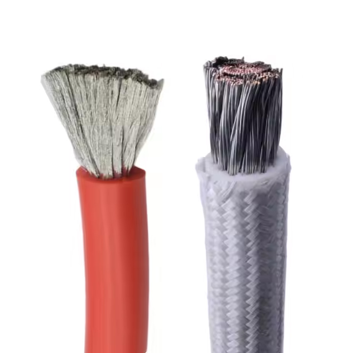 SIAF/SIAF-GL High-Temp Silicone Rubber Cables | 16-95mm² | 180°C Glass Fiber Braided | Halogen-Free-Picture1