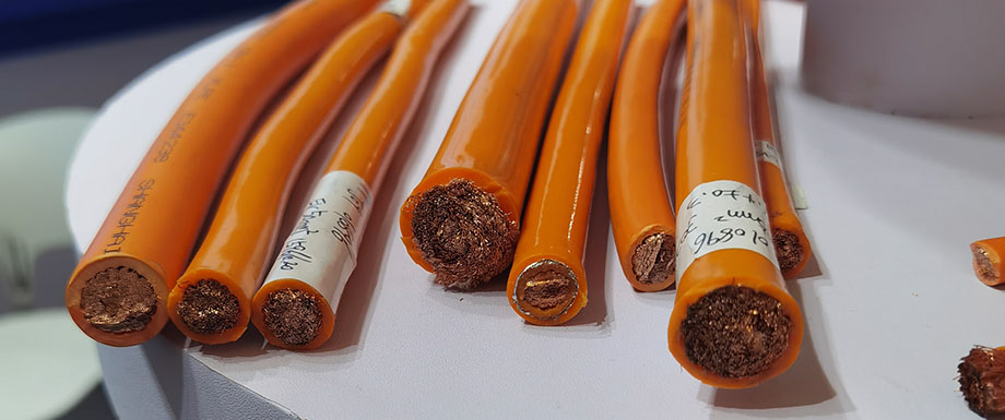 200°C High Voltage Copper Cable – Silicone Rubber Insulated, Unshielded, Halogen-Free-Picture3