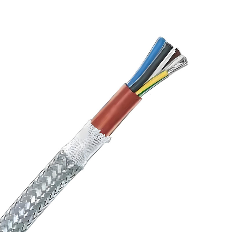 Steel Armored Silicone Cable with Fiberglass Braiding (Multicore) – 180°C-Picture1