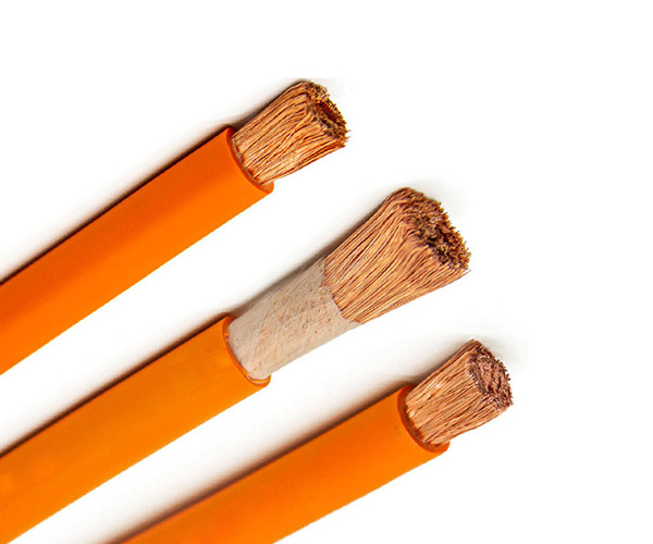 200°C High Voltage Copper Cable – Silicone Rubber Insulated, Unshielded, Halogen-Free-Picture1