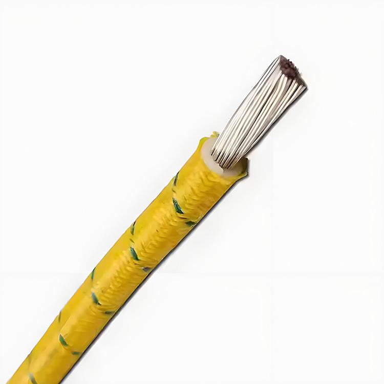 VDE-Certified H05SJ-K Silicone Fiberglass Cable | 180°C Heat Resistant & Flexible | For Industrial Ovens, Lighting