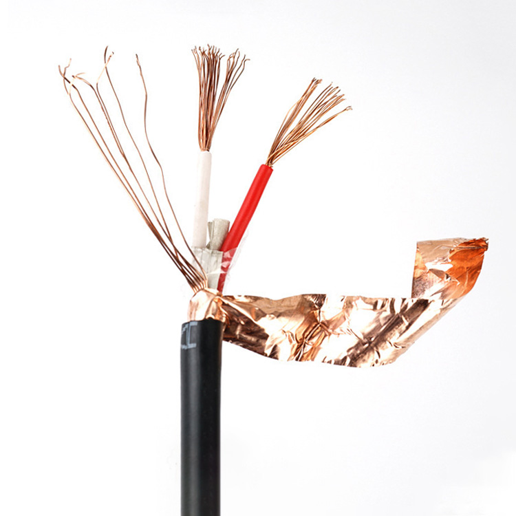 KGVRP2 Silicone PVC Control Cable | Copper Tape Shielded Flexible Cable | 300/500V Acid & Grease Resistant