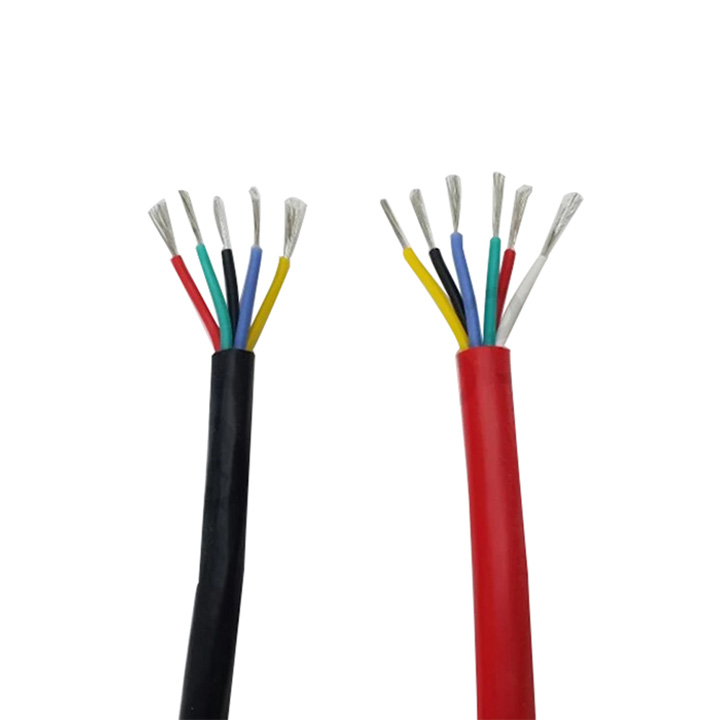 High-Temperature Control Cables KFF/KFG Series | Fluoroplastic/Silicone Insulated | 450/750V | -40°C to +200°C