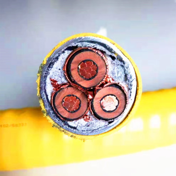 5kV/8kV MC-HL MV-105 Power Cable 3×1/0 AWG | EPR Insulation, Copper Tape Shield | Direct Burial & UL 1072/1569-Picture2