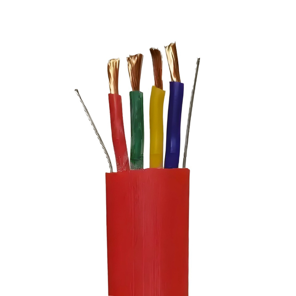 YGCBG/YGGBG Flat Silicone Crane Cable with Steel Wire | 180°C High-Temp | 450V-1000V